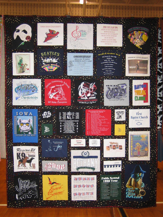 T-Shirts for Quilting Class